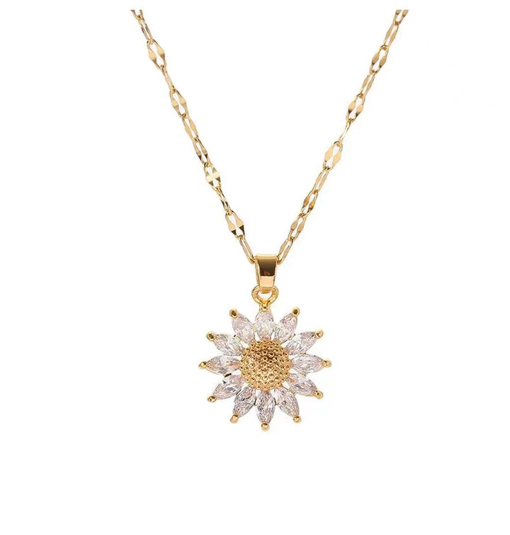 Flower Pendant Necklace