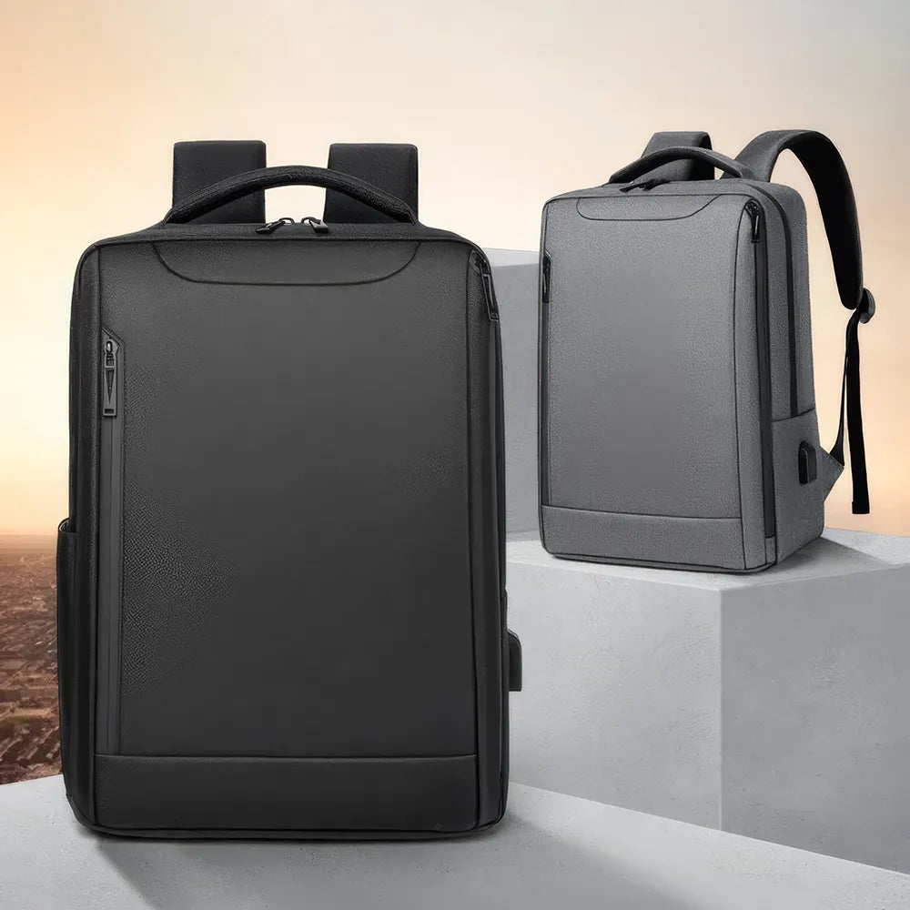 Polyester Laptop Backpack with USB Port