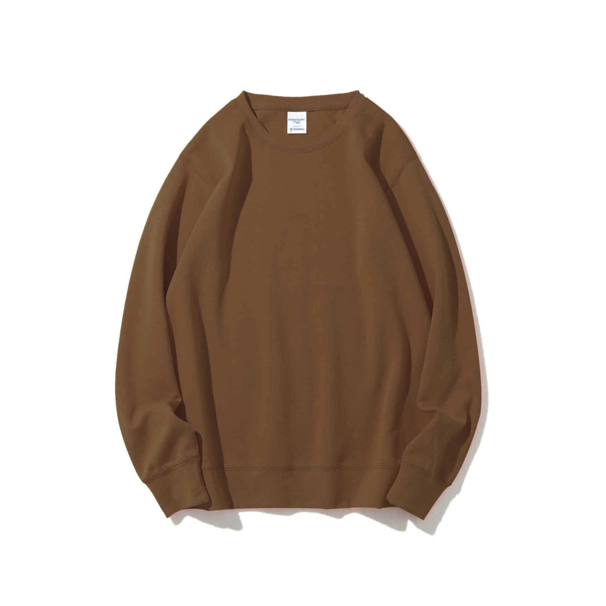 Solid Healthy Round Neck Sweater Long Sleeve - Trendha