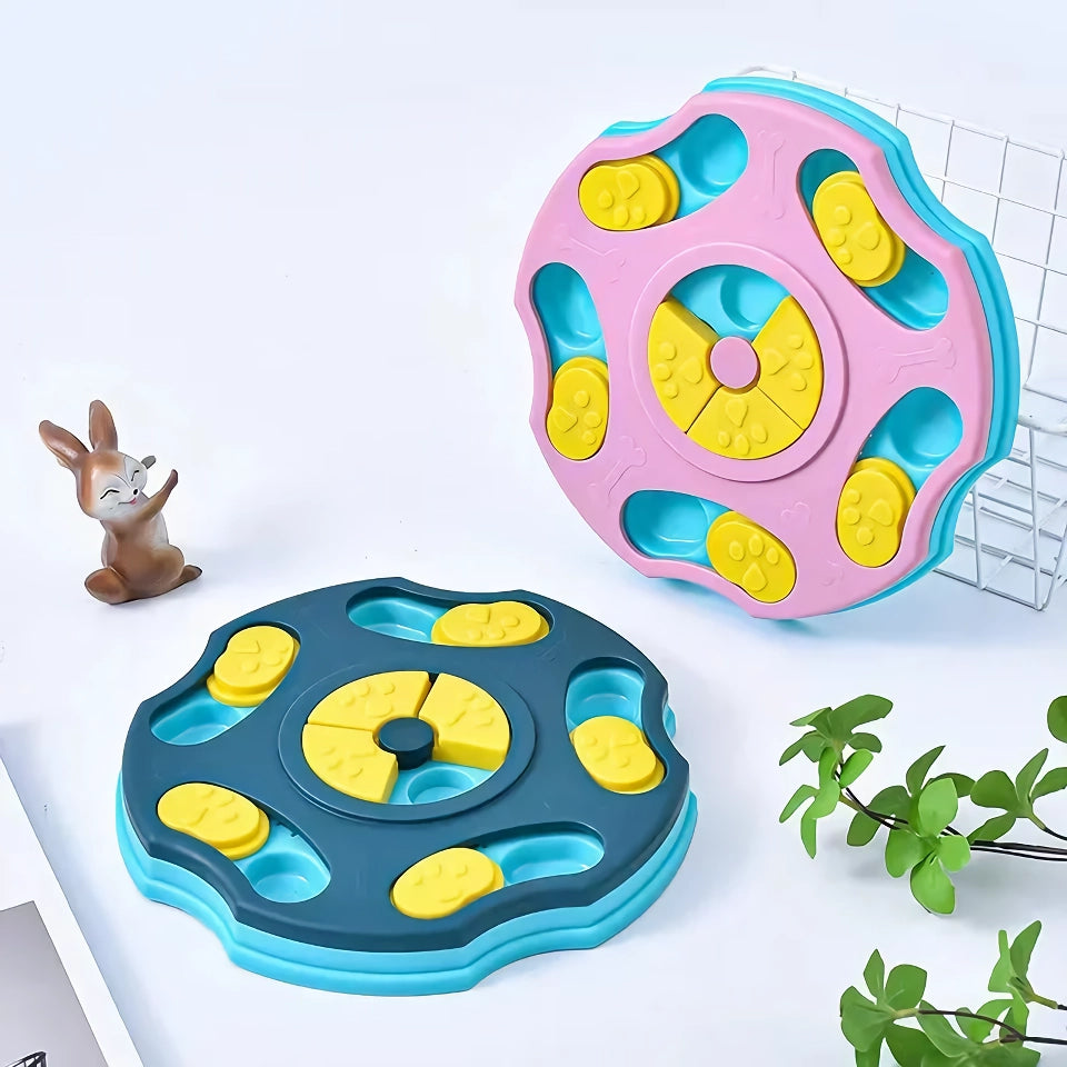 Interactive Slow Feeder Dog Bowl Toy for Dogs