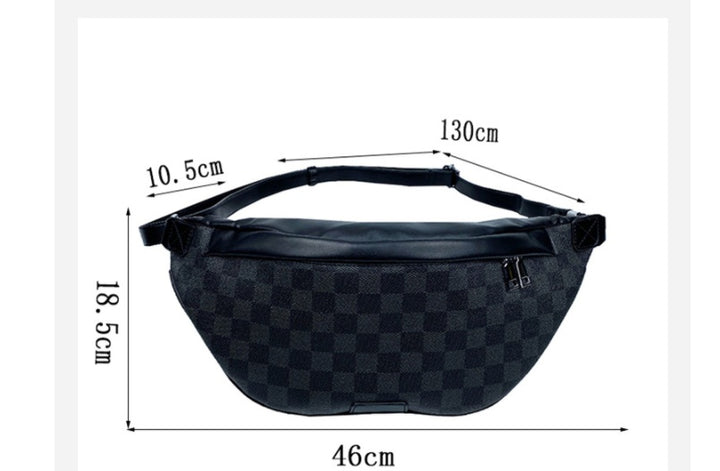 Fashion One-shoulder Diagonal Chest Bag Casual Waist Bag