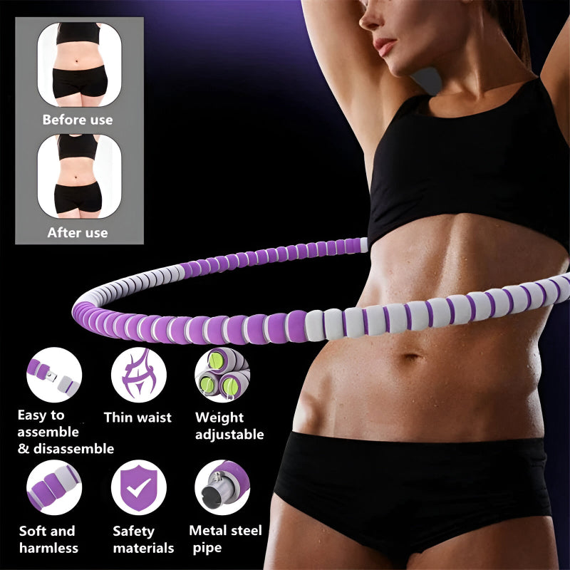 Adjustable Fitness Hoop with Massage Points