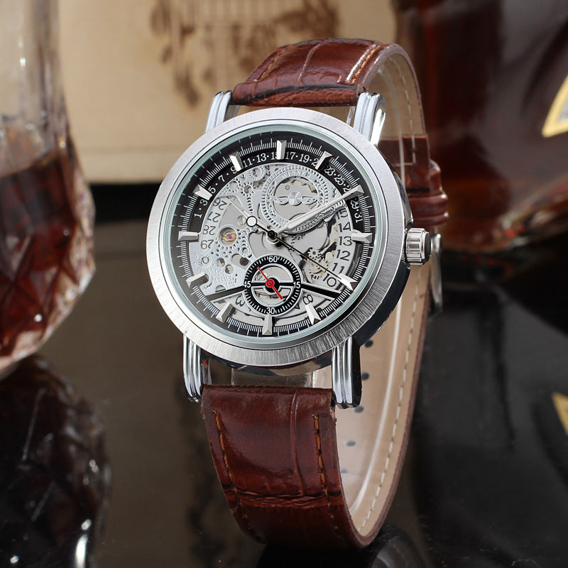 Fashion Men's Automatic Mechanical Hollow Watch