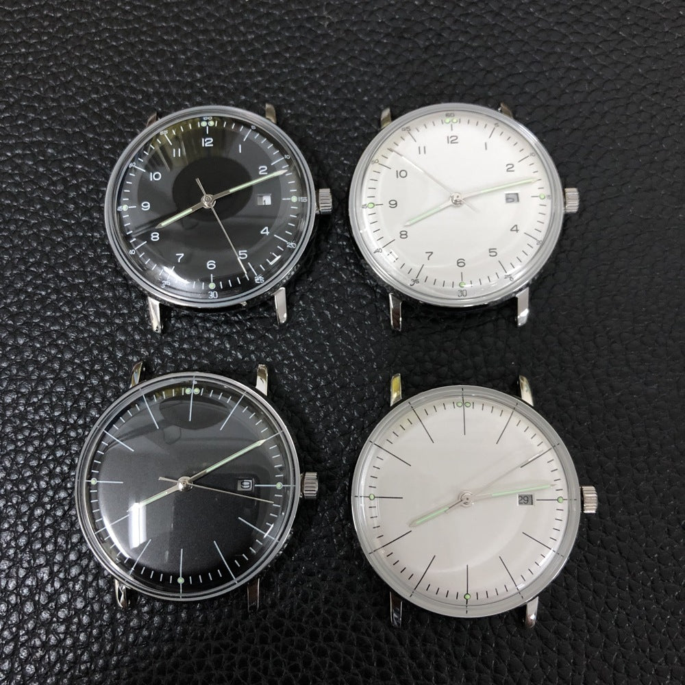 Quartz watch, wave mirror Watch