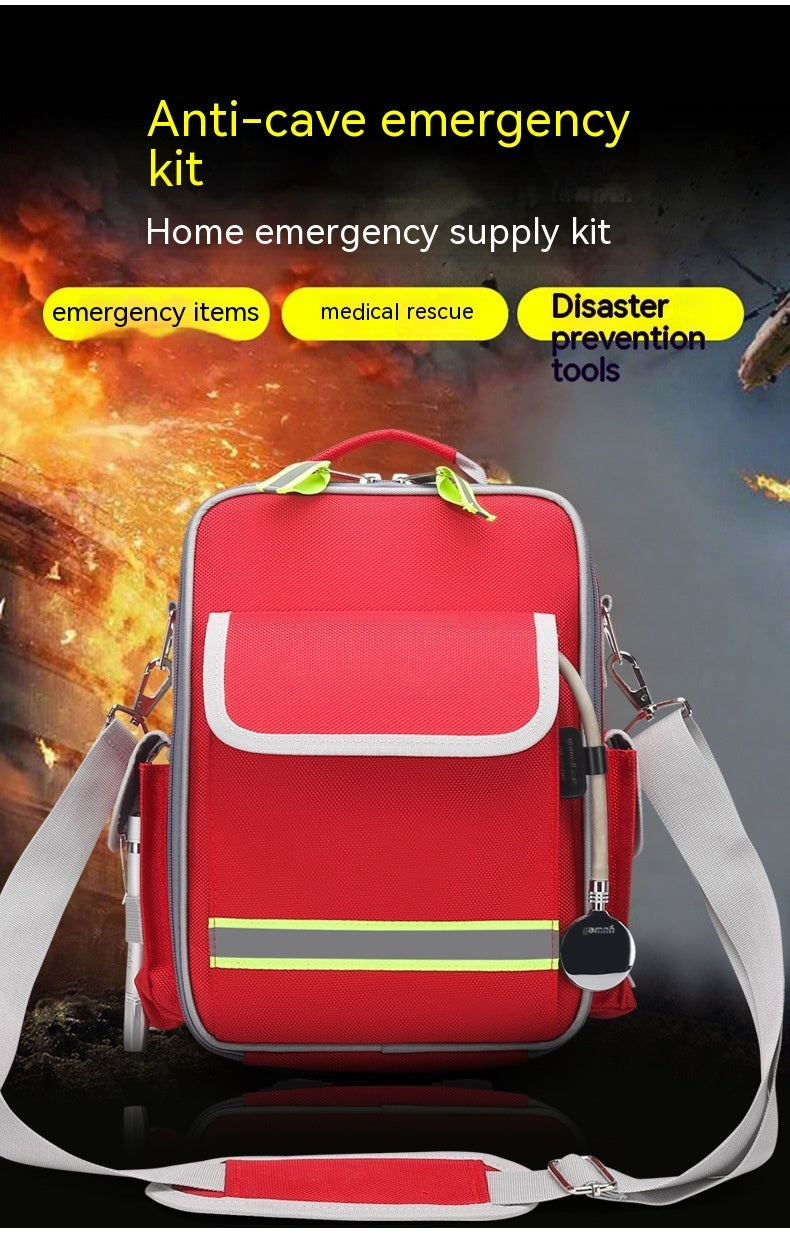 Multifunctional Portable Medicine Car Emergency Kit Family Fire Protection Bag