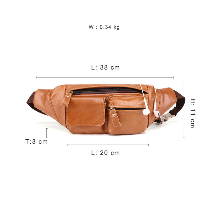 Multifunctional Fashion Men's Messenger Waist Chest Bag