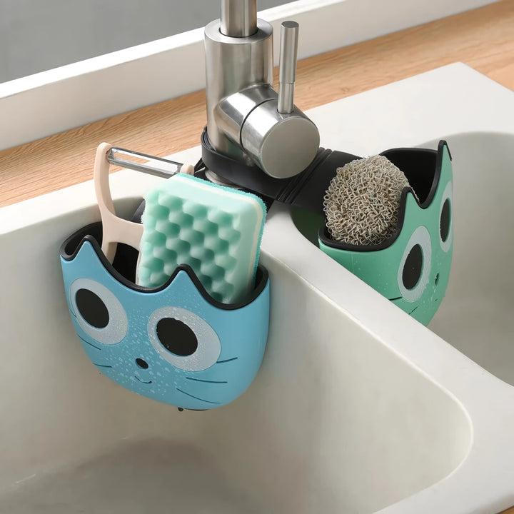 Creative Cartoon Cat Sink Drainage Bag