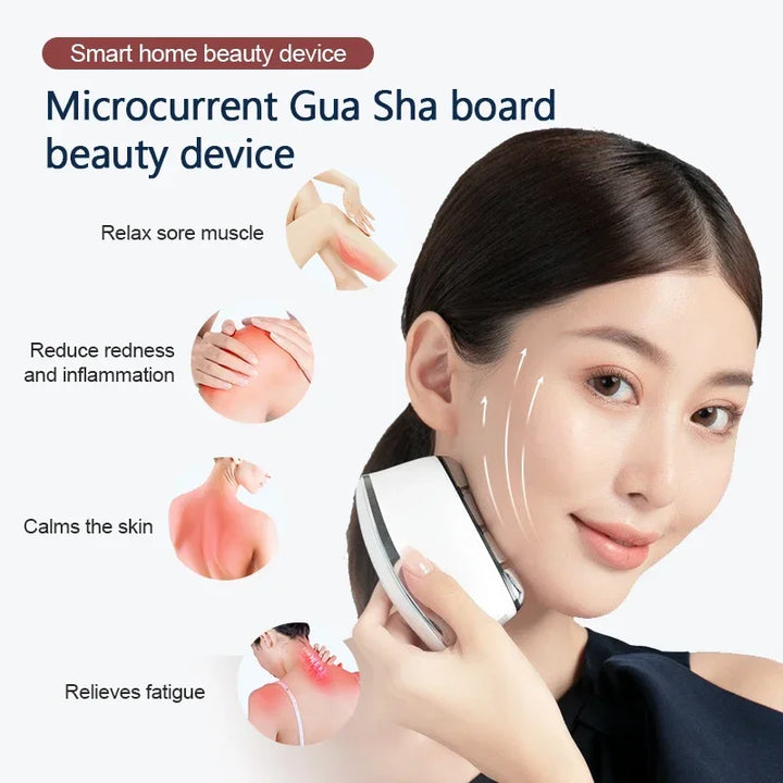 Electric Facial Lifting & Skin Tightening Microcurrent Beauty Massager