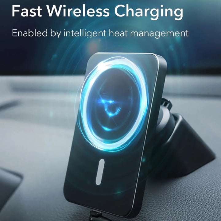 15W Magnetic Wireless Car Charger Mount