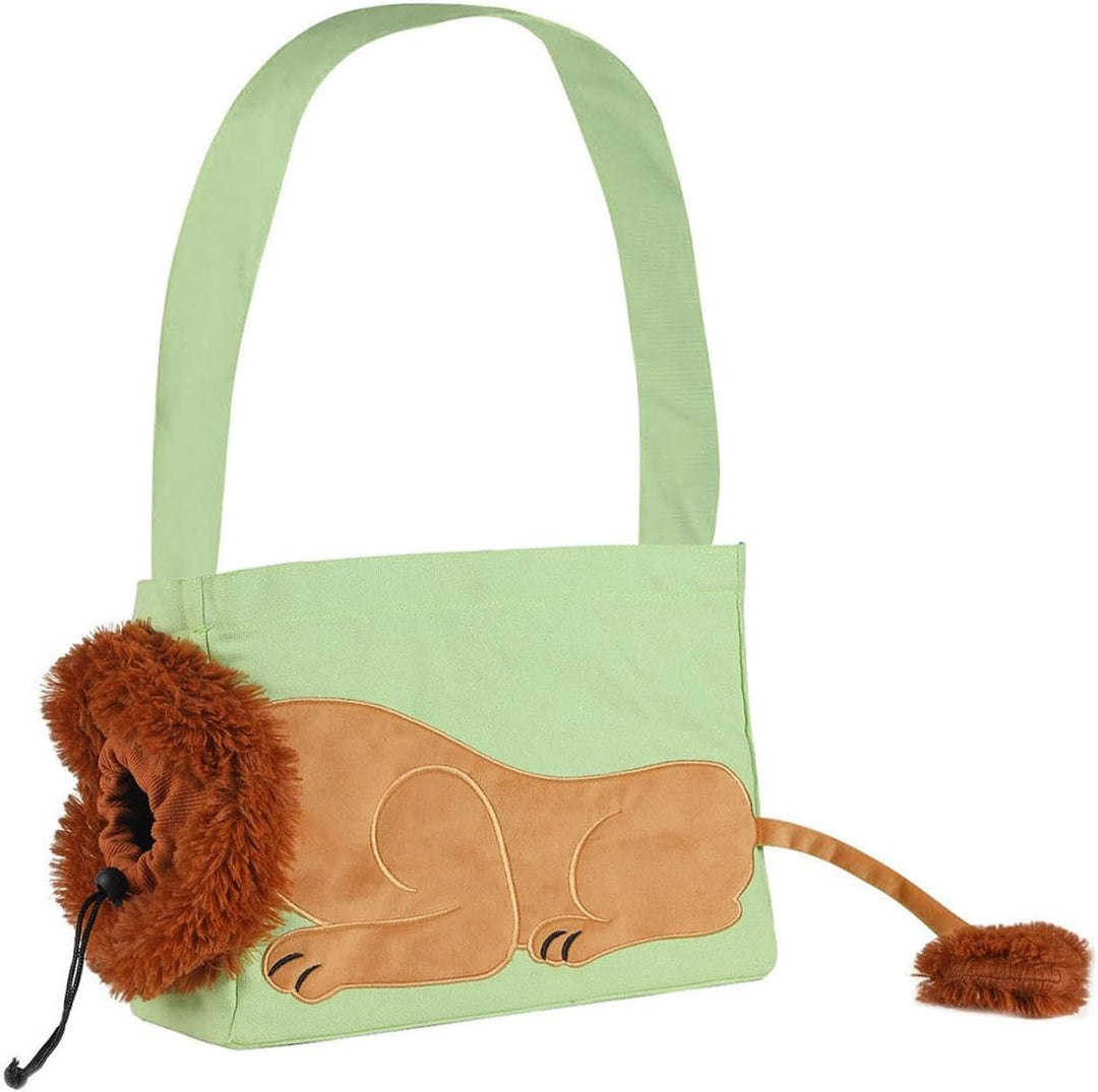 Adorable Lion Shaped Pet Carrier Bag for Small Dogs and Cats