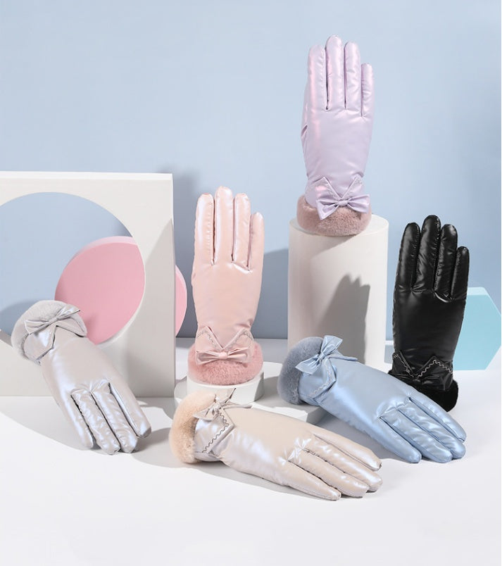 Women's Warm Thickened Velvet Gloves