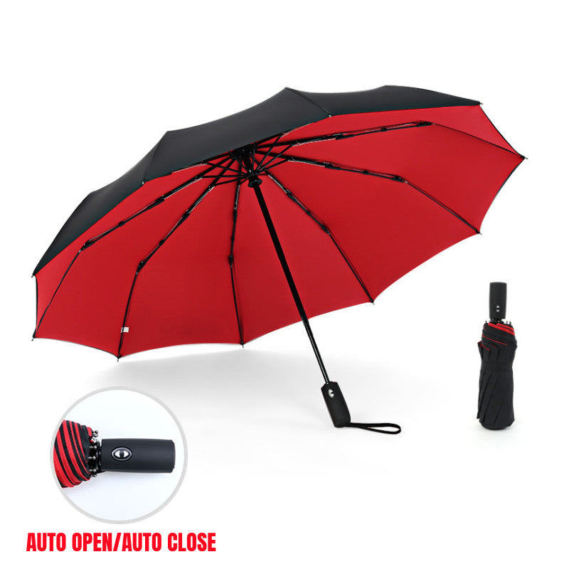 Windproof Double Layer Automatic Umbrella