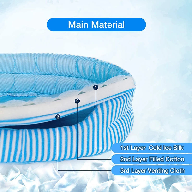 Eco-Friendly Summer Cooling Mat for Pets