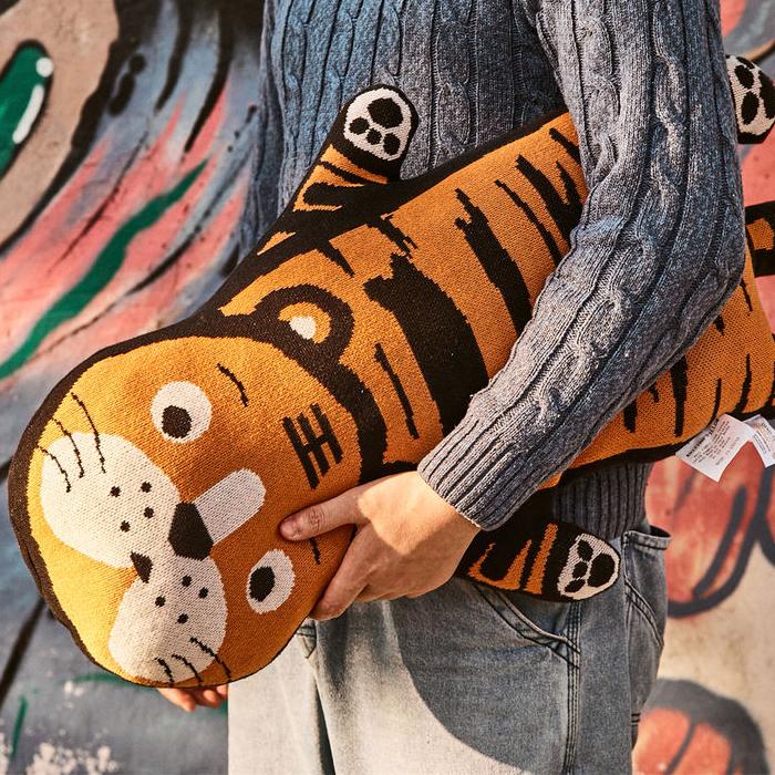 Cute Kawaii Tiger Knitted Cushions