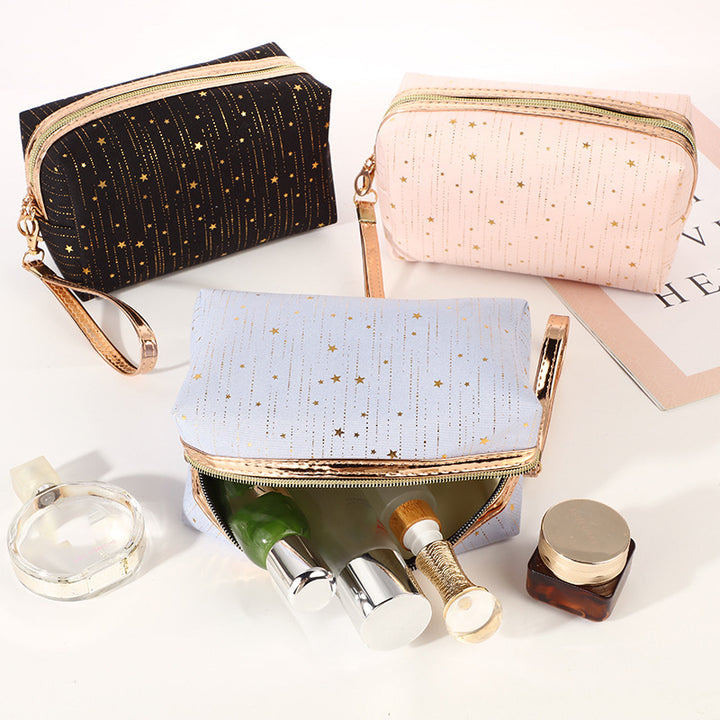 Stylish Bling Stars Cosmetic and Toiletry Bag for Women