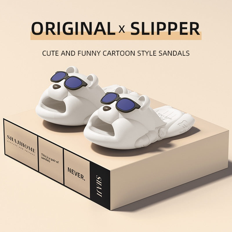 Cute Slippers Men's Indoor Home Non-slip