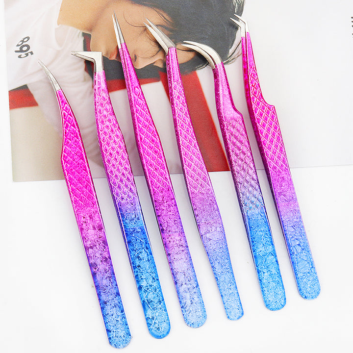 Ice Flower Eyelash Tweezers