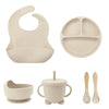 Color: 6 Pieces Beige
