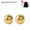 color: 2pcs 55mm gold