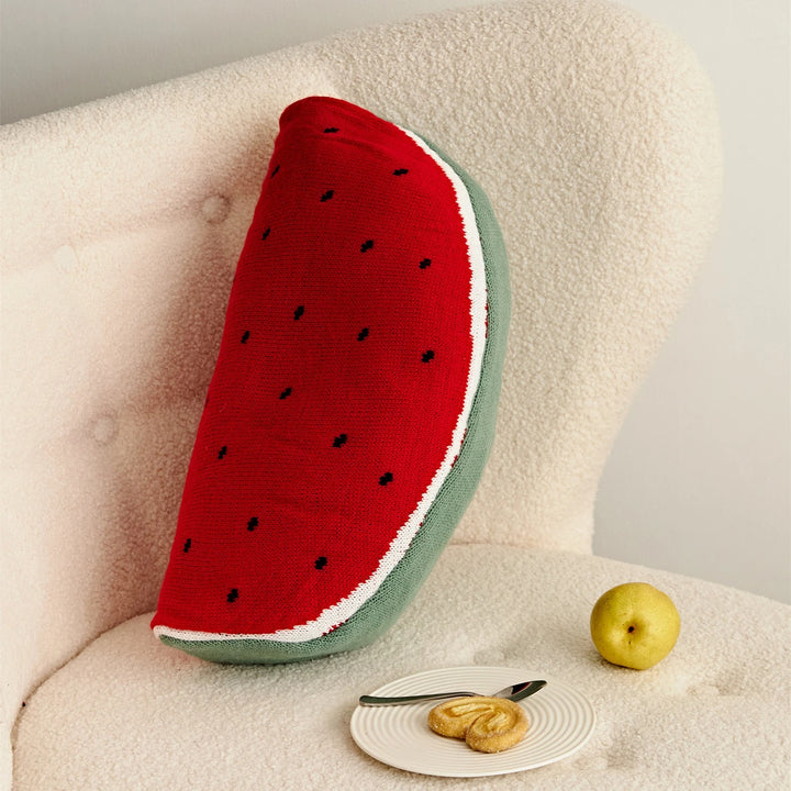 Adorable Fruit Design Soft Pillow – Cute Home Decor Cushion for Sofa and Bed