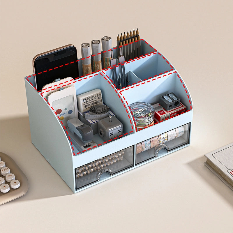 Transparent Small Drawer Style Desk Organizer