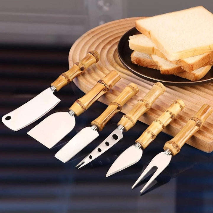 Bamboo Cheese Knives Set