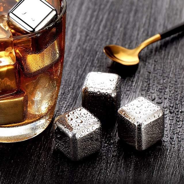 Reusable Stainless Steel Ice Cubes