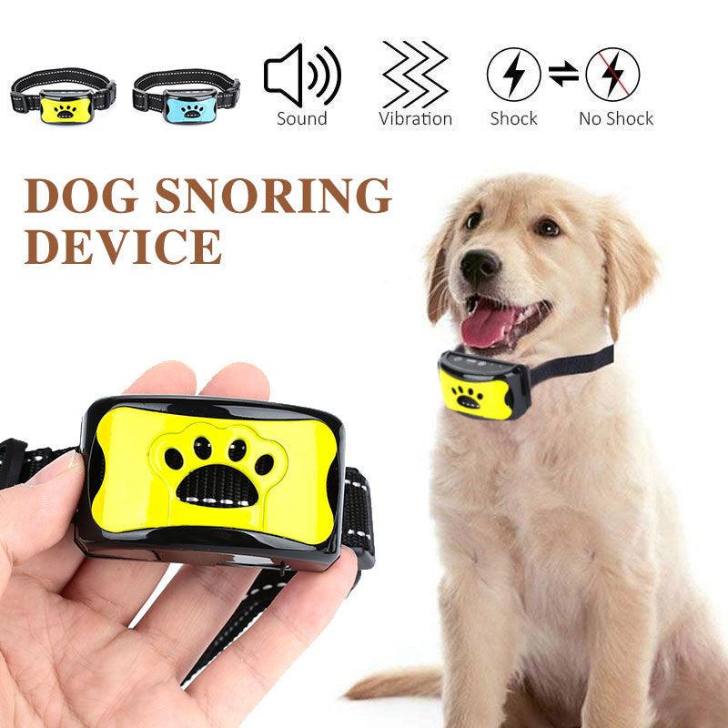 Dog Training Collar Waterproof Electric Pet Remote Control Rechargeable Dogs Trainer Bark Arrester With Shock Vibration Sound - Trendha