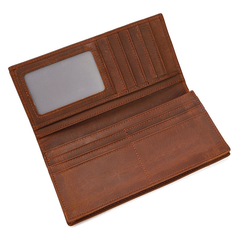 Off Crazy Horse Leather Men&