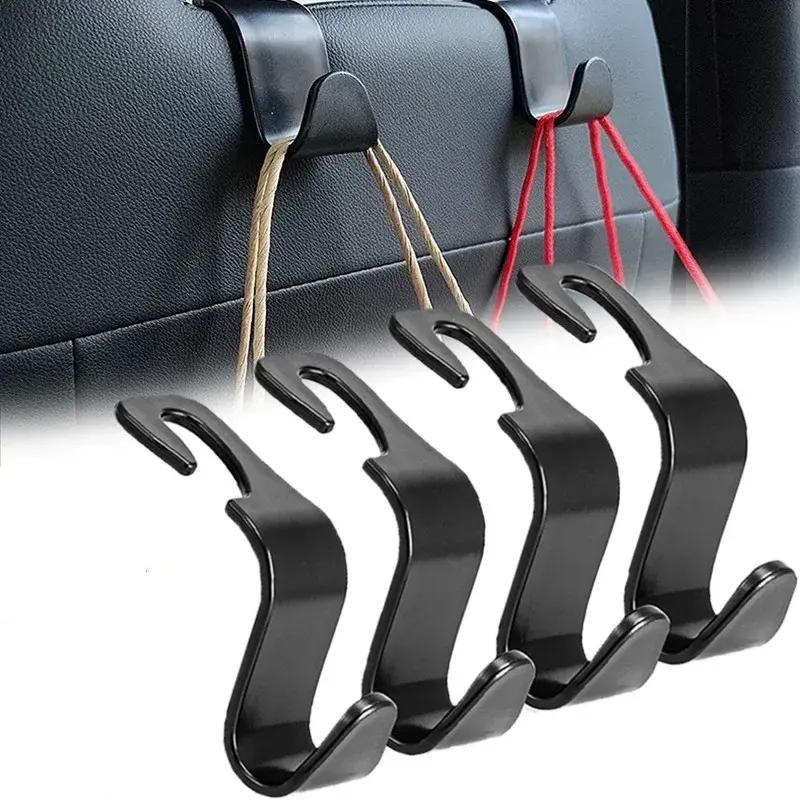 4-Pack Car Seat Headrest Hooks