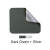 color: Dark Green + Silver