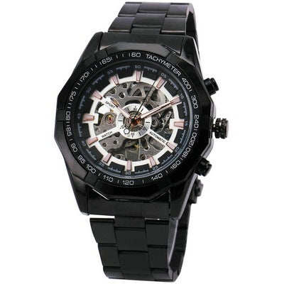 High-end Men's Fashion Gold Casual Automatic Mechanical Watch