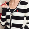 Color &amp; Design: Black White Stripe