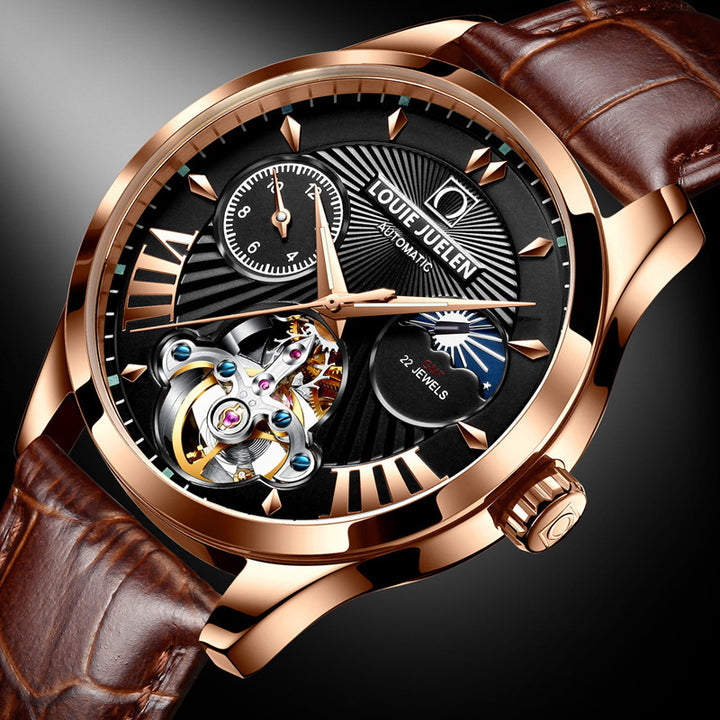 Fashion Trend Hollow Waterproof Male Mechanical Watch