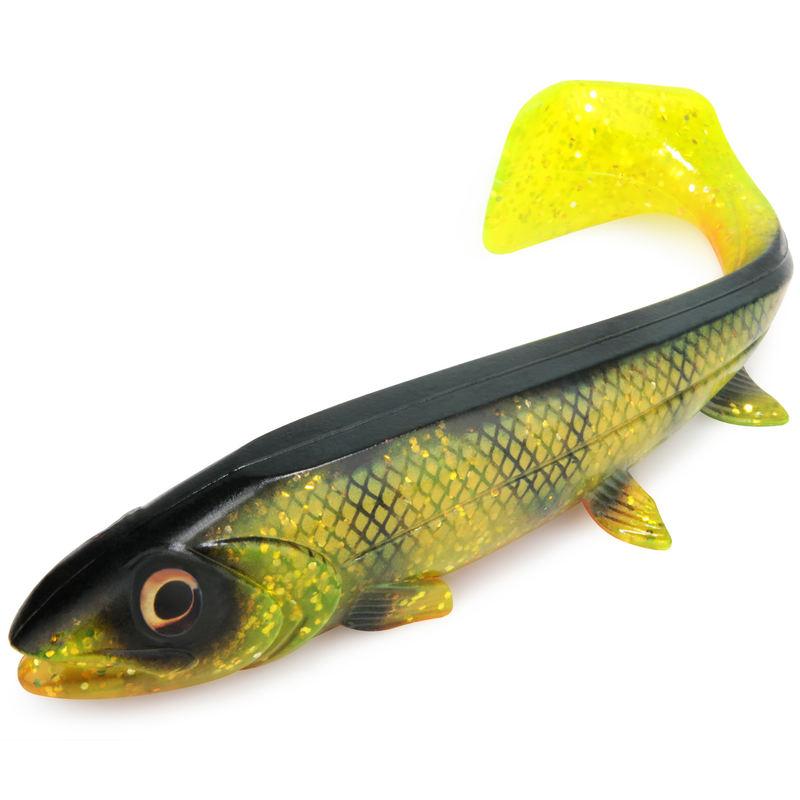 Big Shad Fishing Lure 14cm & 18cm Swimbait Softbait for Pike, Perch, and Zander