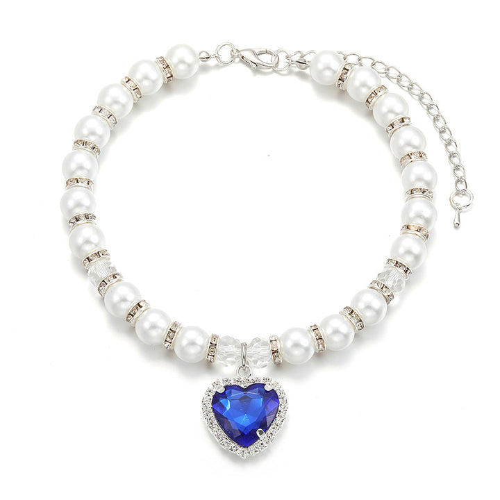 Chic Pearl Pet Collar