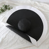 color: Black and White