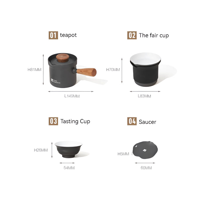 Portable Outdoor Camping Tea Set