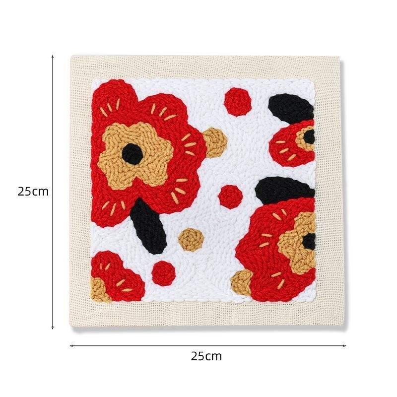 DIY Punch Needle Flower Embroidery Kit for Beginners