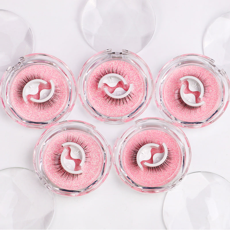 Reusable Self-Adhesive Faux Mink Eyelashes