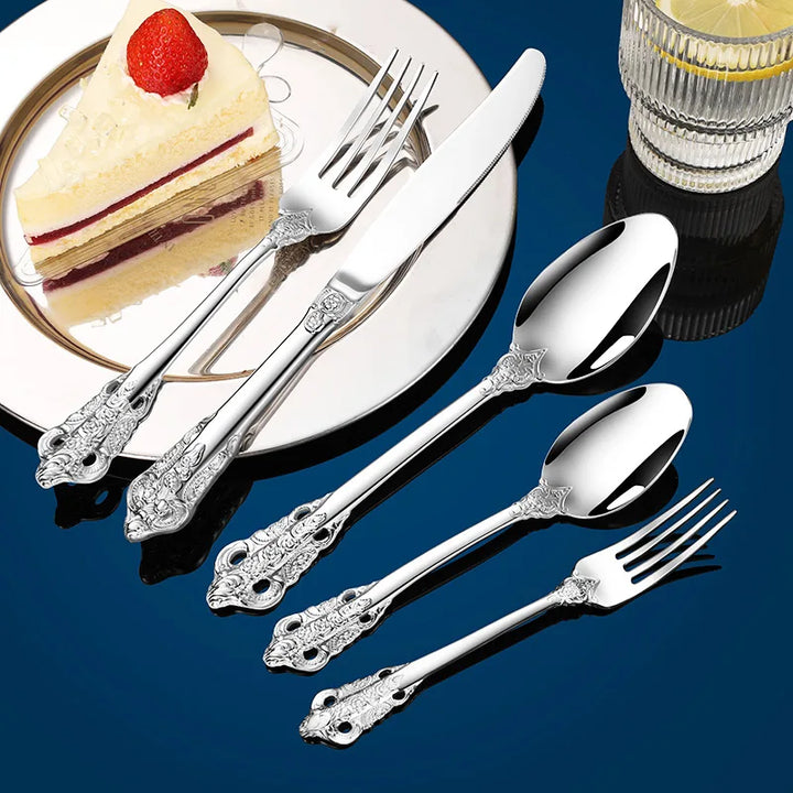 Luxury Gold Cutlery Set