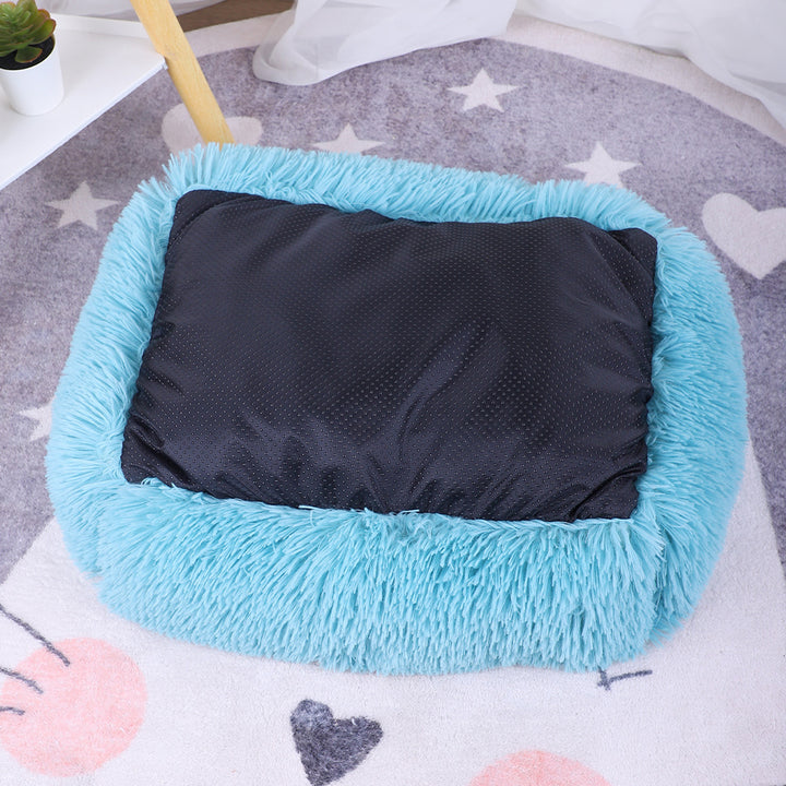 Cozy Plush Dog Cushion Bed