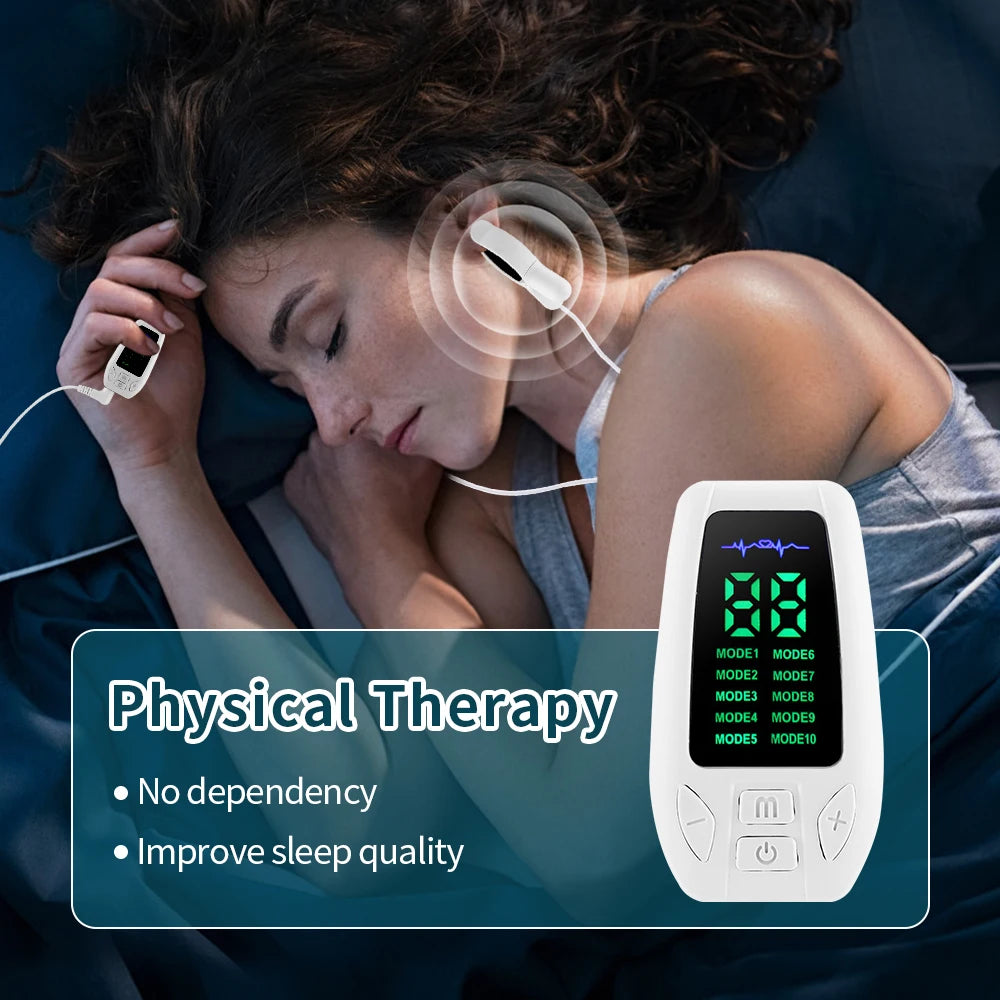 CES Sleep Aid Device with Ear Clip