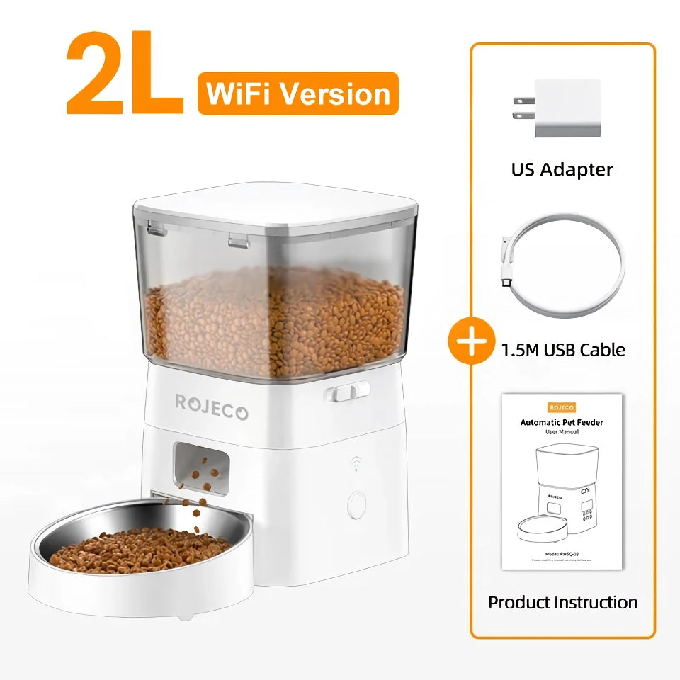 Automatic Smart Dog Feeder with WIFI Remote Control