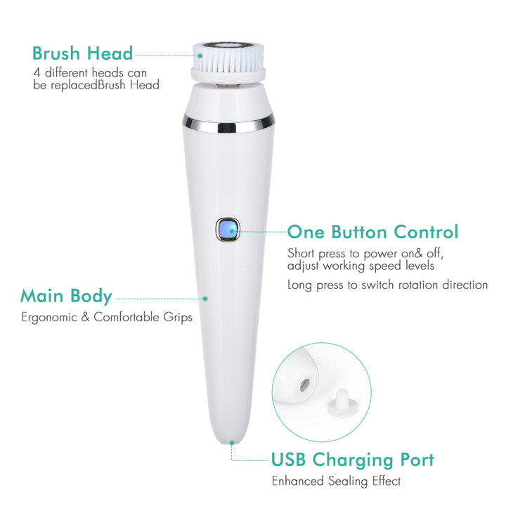 Ultimate 4-in-1 Facial Brush