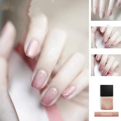 Temperature-changing Twilight Phototherapy Nail Polish Glue