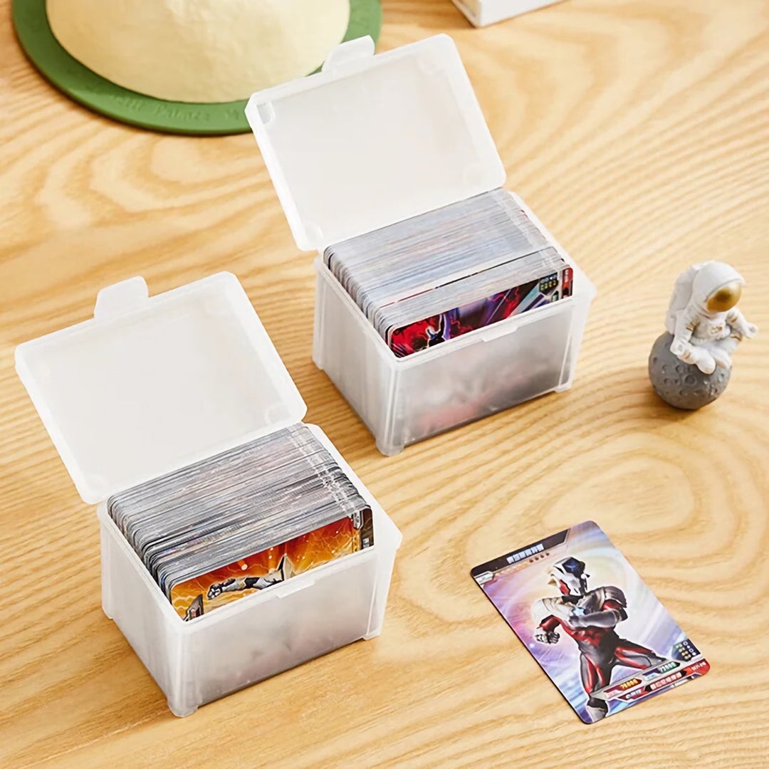 Small Semi-Transparent Plastic Card Cases