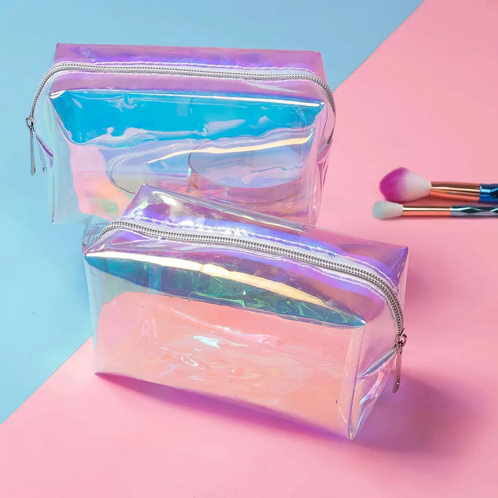 Fashion Laser Transparent Makeup Bag for Women