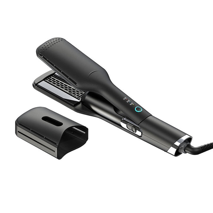 Two-in-one Hot Air Straightener Wet And Dry Widened Panel Hair Straighter