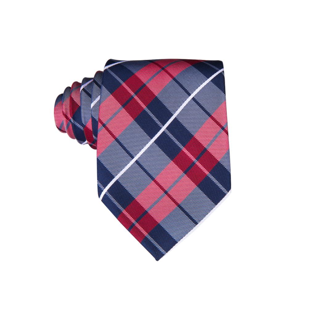 Luxury Plaid Silk Necktie